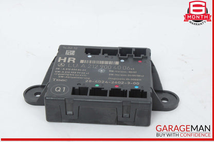 10-16 Mercedes W212 E350 Rear Right Side Door Control Module 2129004006 OEM