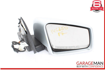12-14 Mercedes W204 C250 C350 Front Right Side Door Rear View Mirror Silver OEM