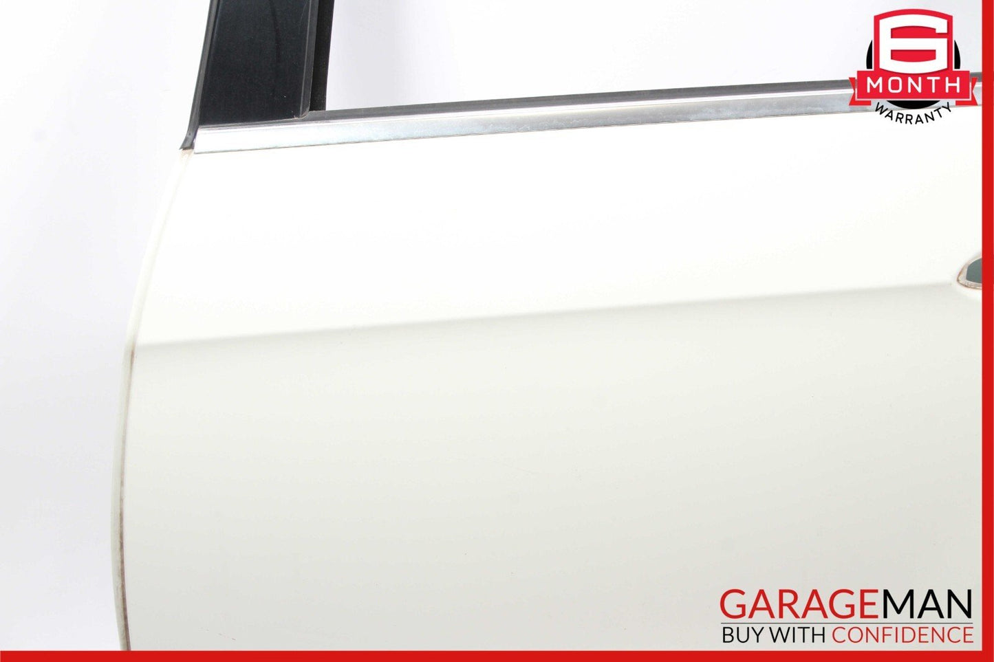 10-16 Mercedes W212 E350 E63 AMG Sedan Rear Left Side Door Shell Calcite White