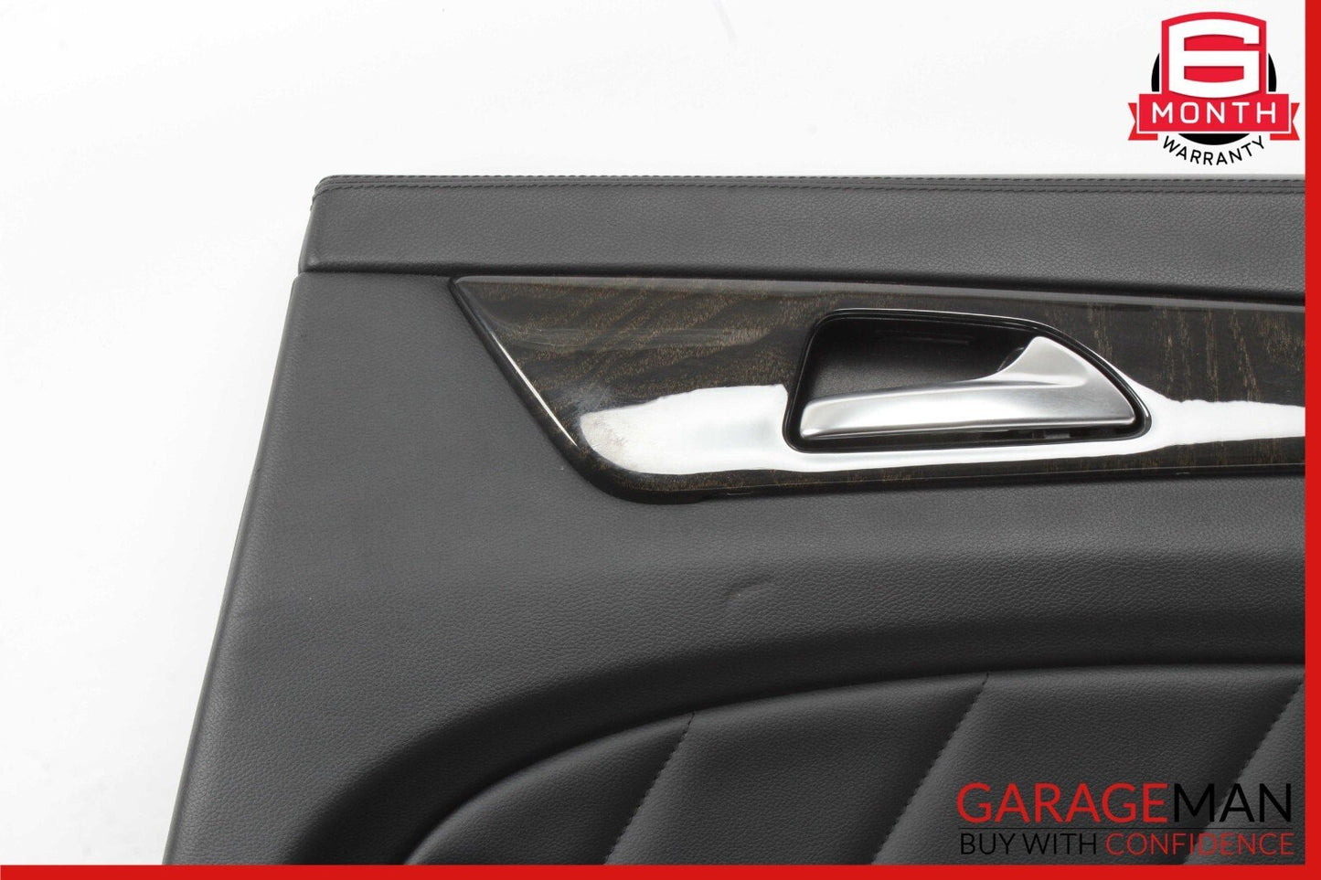 12-14 Mercedes W218 CLS550 Rear Right Passenger Side Interior Door Panel Black