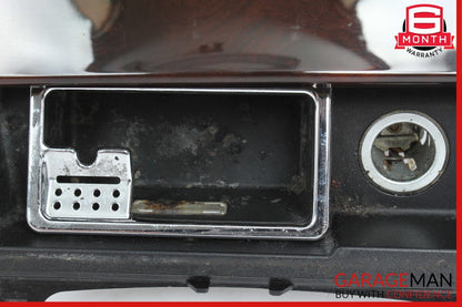 08-17 Mercedes W204 C250 Center Console Ashtray Ash Tray Compartment Wood OEM