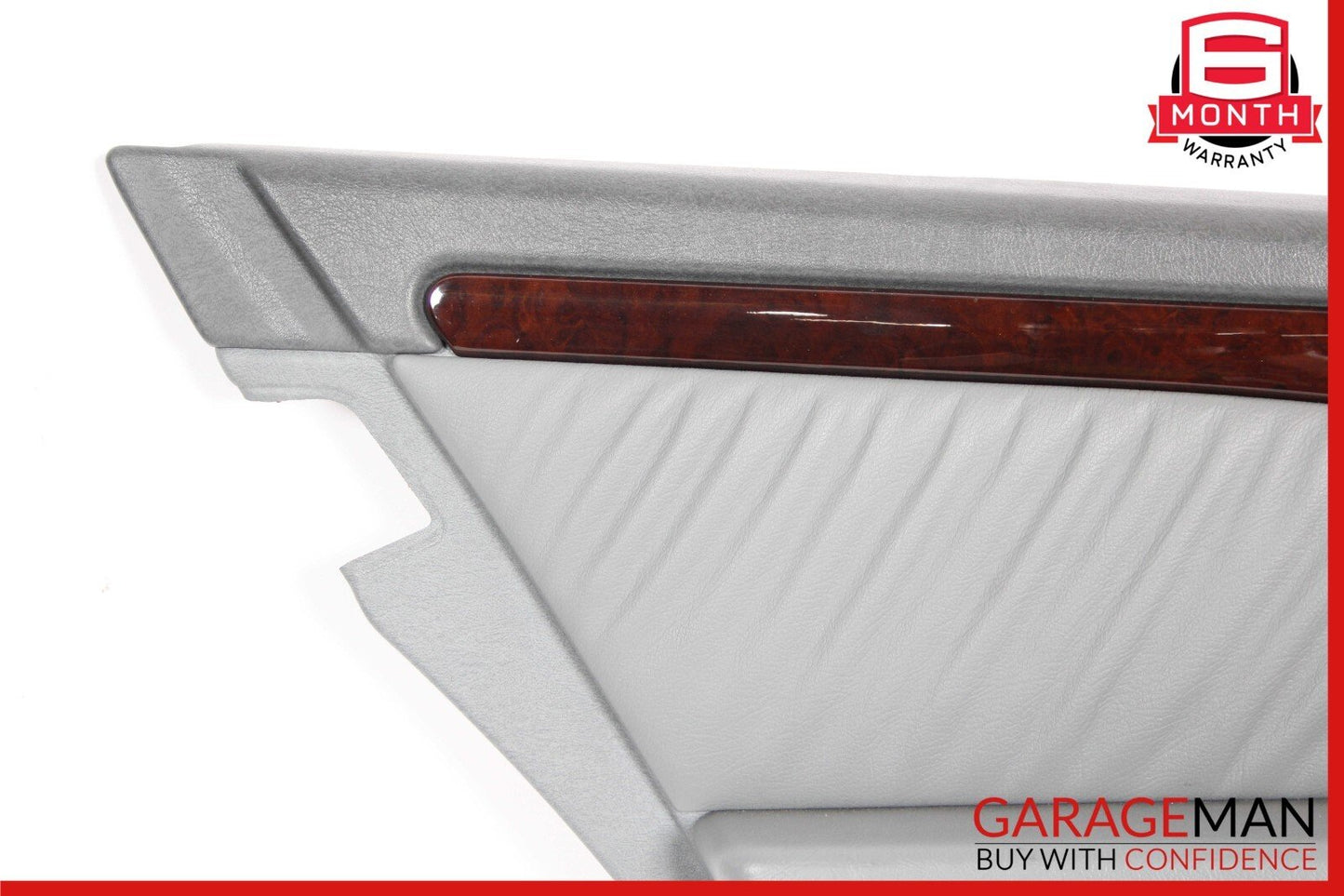 96-97 Mercedes W202 C230 C280 Rear Left Side Interior Door Panel Cover Grey OEM