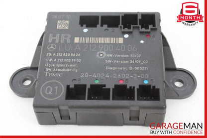 08-14 Mercedes W212 E350 C300 Rear Right Passenger Side Door Control Module OEM