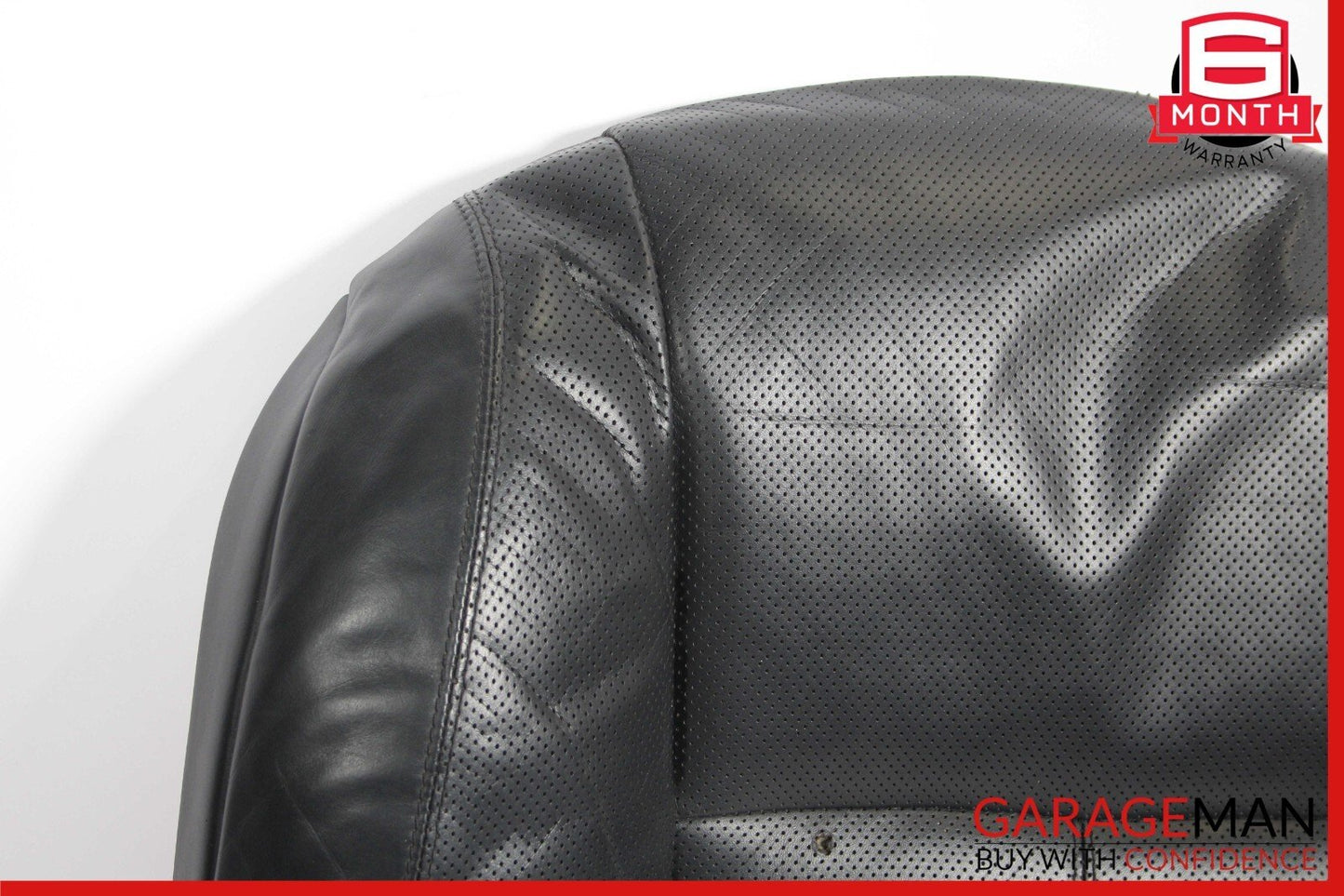 07-14 Mercedes W216 CL550 Front Left Lower Bottom Seat Cushion Cover Anthracite