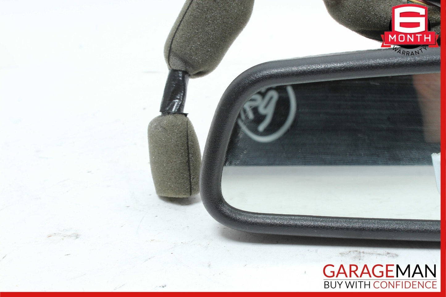 10-16 Mercedes W212 E250 C250 E350 E550 Front Top Upper Rear View Mirror Black
