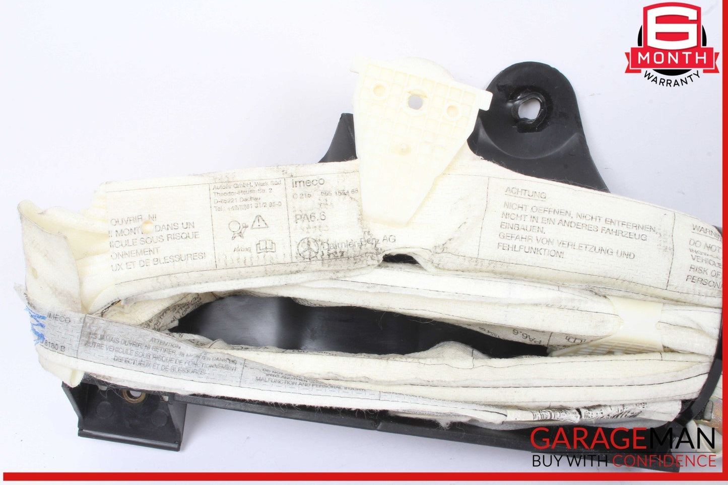 00-06 Mercedes W215 CL55 AMG CL500 Left Side Roof Curtain Airbag Air Bag OEM