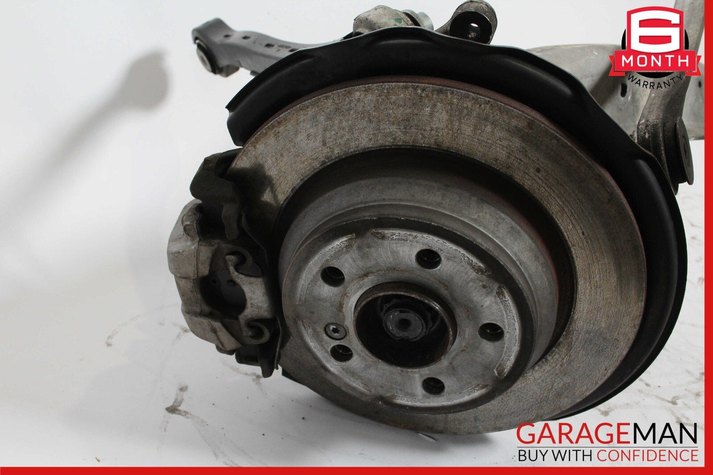 03-06 Mercedes SL500 Rear Right Spindle Knuckle Hub Driveshaft Rotor Disc Assy