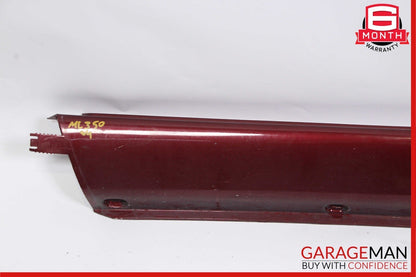 98-05 Mercedes W163 ML320 ML430 Left Side Rocker Panel Side Skirt Titanite Red