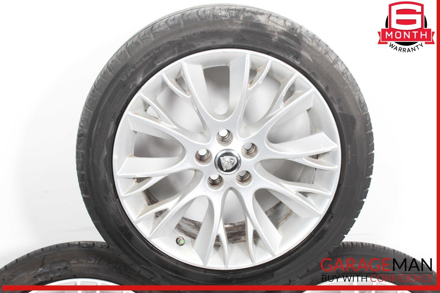 09-15 Jaguar XF Complete Wheel Tire Rim Set of 4 Pc 8.5 x 18 OEM