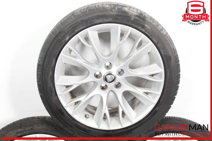 09-15 Jaguar XF Complete Wheel Tire Rim Set of 4 Pc 8.5 x 18 OEM