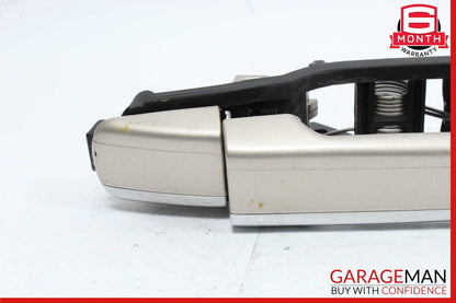 98-02 Mercedes W210 E320 Rear Left Driver Side Exterior Door Handle Assy Beige