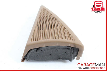 03-09 Mercedes W211 E350 E500 E63 Front Left Side Tweeter Speaker Cover Brown