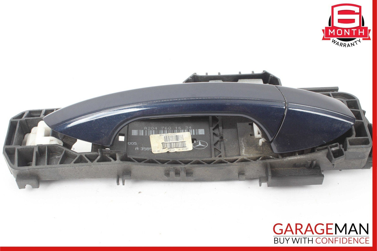 12-14 Mercedes W204 C300 C250 Sedan Right Passenger Exterior Door Handle Blue