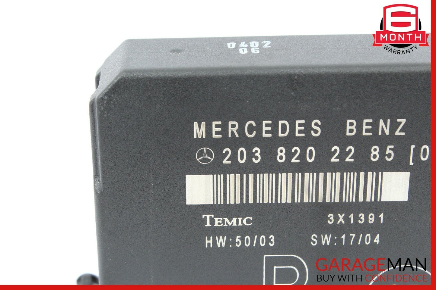 01-07 Mercedes W203 C230 C320 C55 AMG Rear Right Side Door Control Module Unit