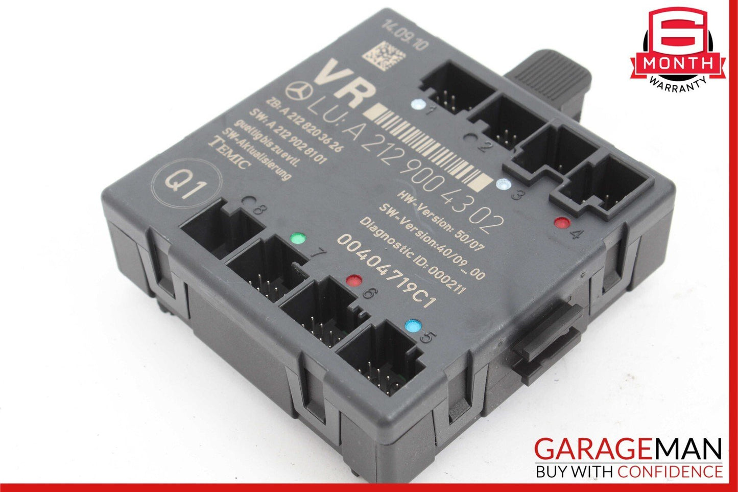 08-18 Mercedes CLS400 E550 C250 C300 Front Right Side Door Control Module Unit