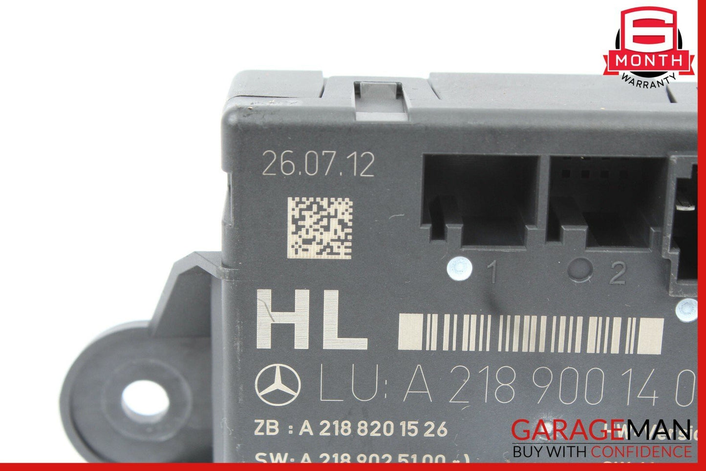 08-15 Mercedes W204 C250 Rear Left Driver Side Door Control Module Q1 OEM