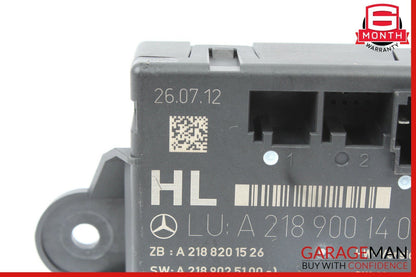 08-15 Mercedes W204 C250 Rear Left Driver Side Door Control Module Q1 OEM