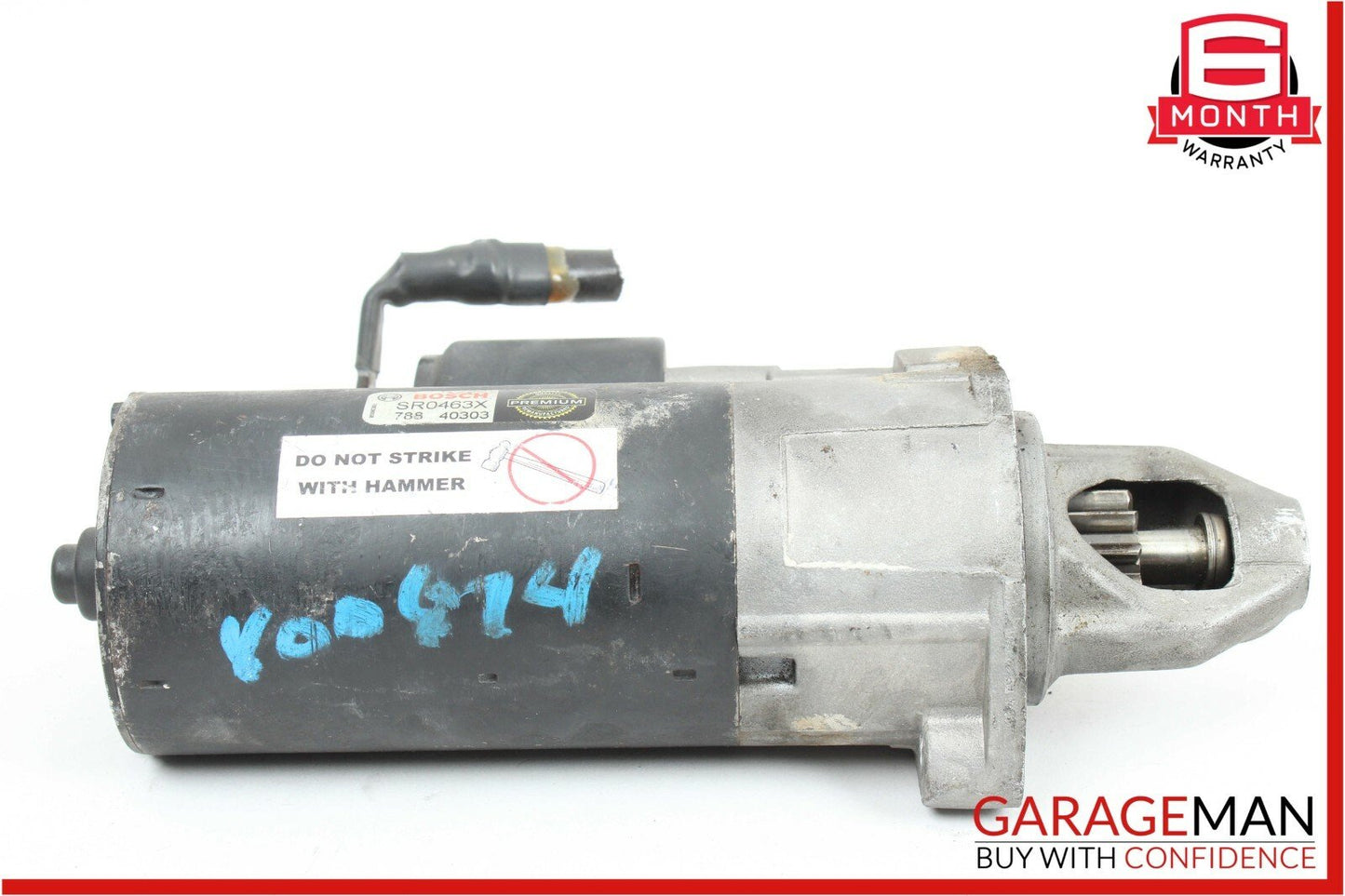 00-06 Mercedes W215 CL600 S600 Bosch Engine Starter Motor SR0463X OEM