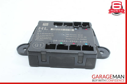 08-18 Mercedes W212 E350 C300 CLS550 Rear Left Side Door Control Module OEM