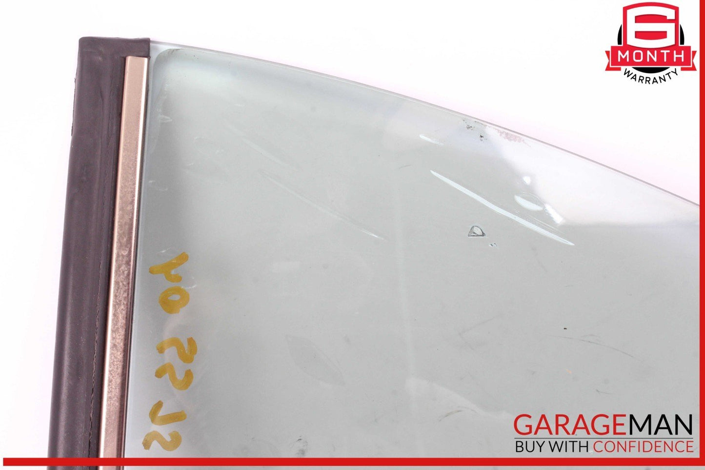 03-12 Mercedes R230 SL500 SL55 AMG Rear Left Side Quarter Window Glass OEM