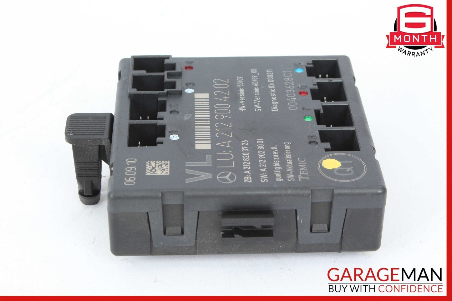 08-18 Mercedes W204 C300 SLK350 E400 Front Left Side Door Control Module OEM