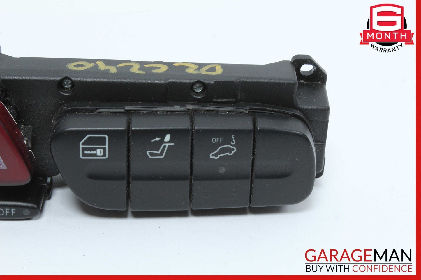 01-04 Mercedes W203 C240 Dashboard Dash Hazard Light Control Switch Panel OEM