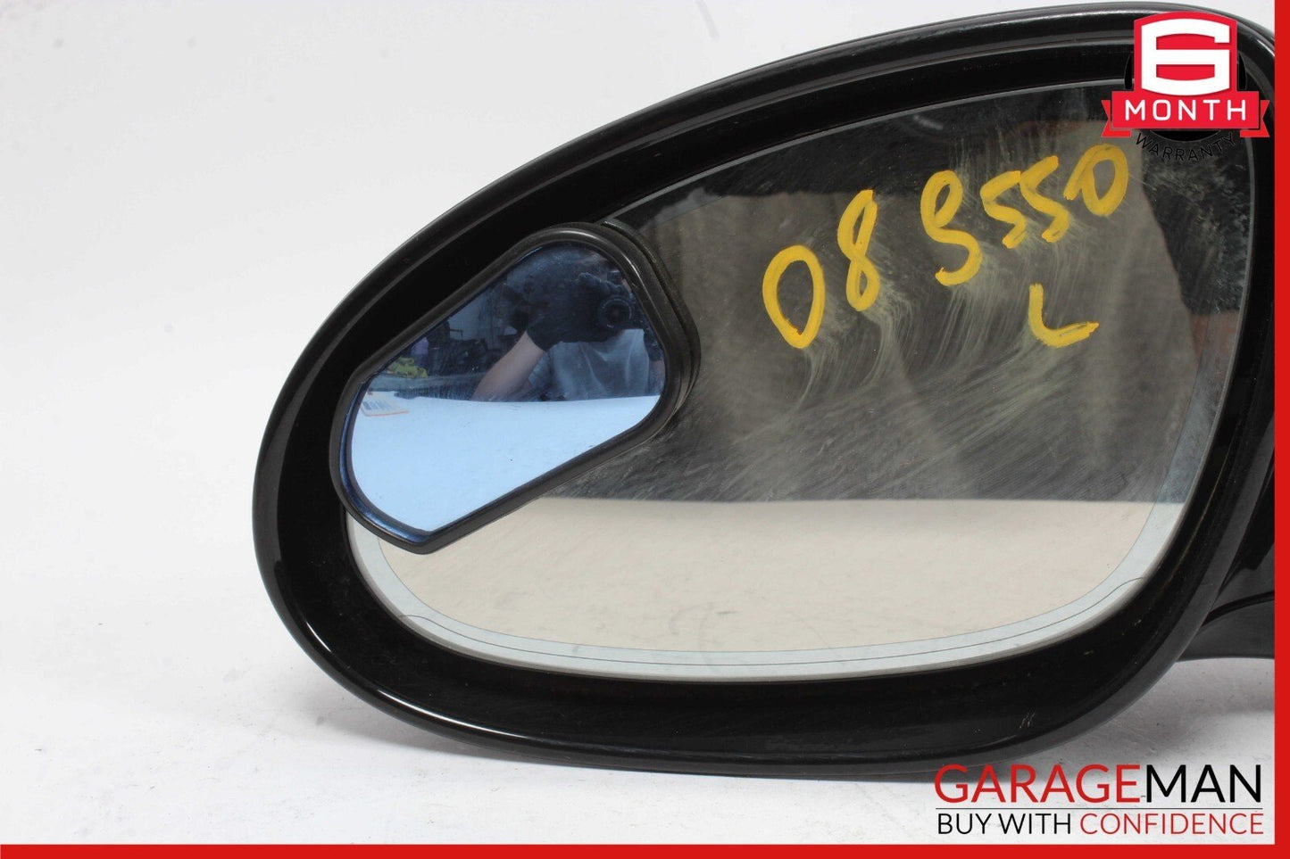 07-09 Mercedes W221 S550 S600 Front Left Driver Side Mirror Rear View OEM