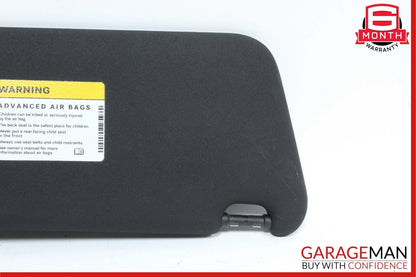 08-14 Mercedes W204 C250 Front Left Side Sun Visor Sunvisor Shade Black OEM