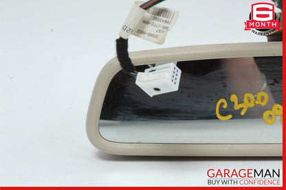 08-14 Mercedes W204 C250 C300 C350 C63 AMG Interior Rear View Mirror Beige OEM