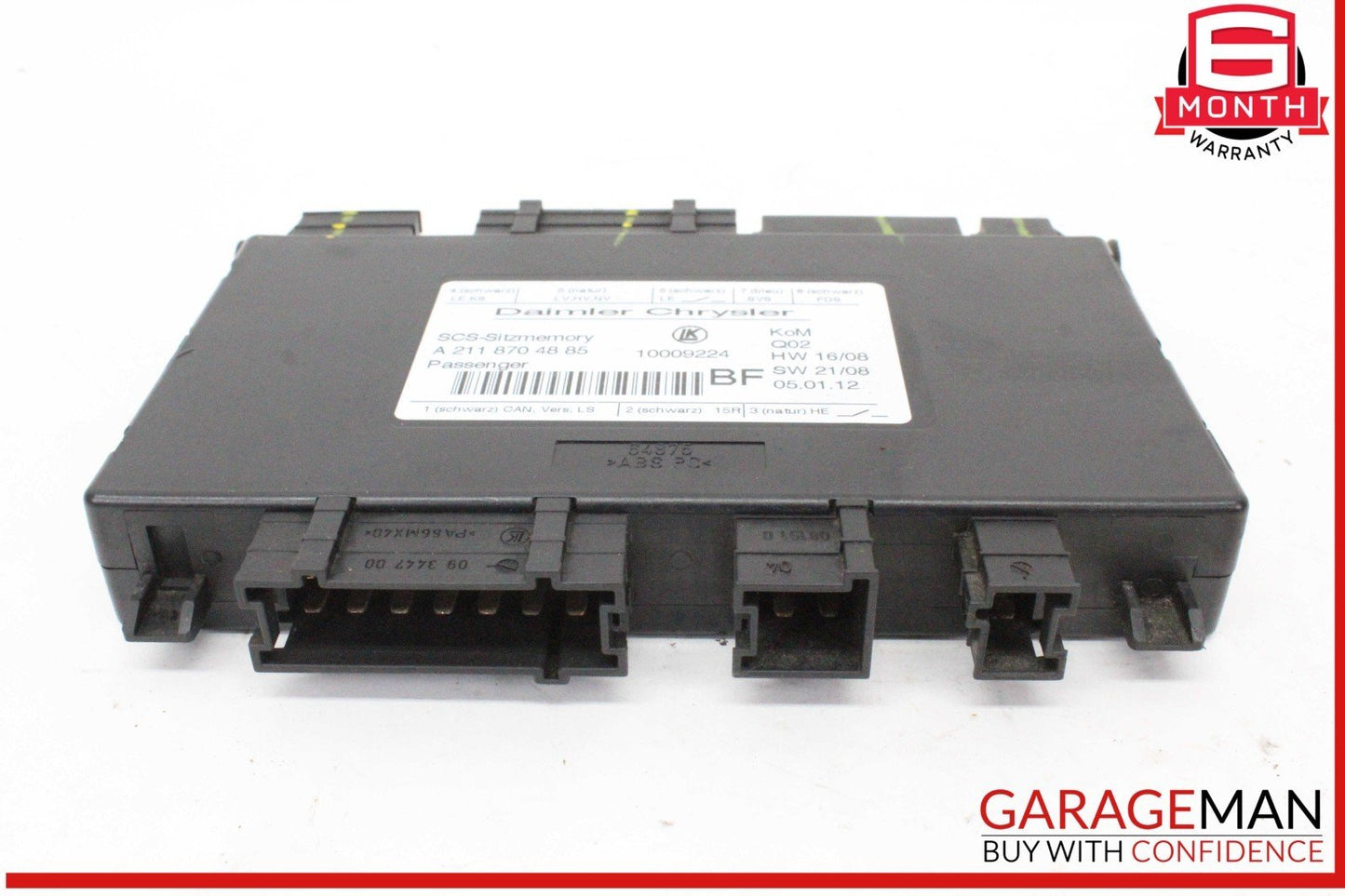 03-12 Mercedes X164 GL450 4MATIC ML350 Front Right Side Seat Control Module OEM