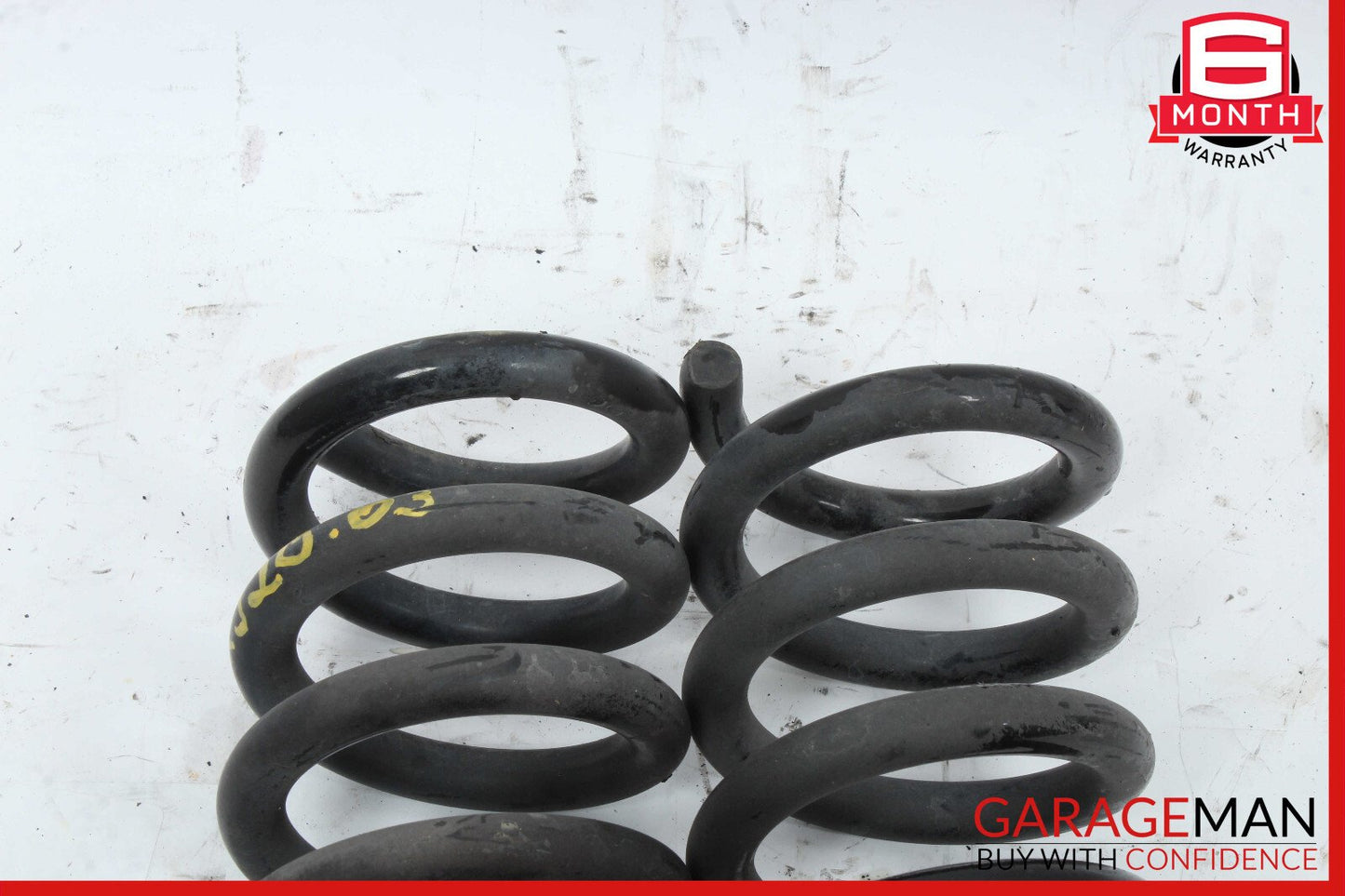 03-09 Mercedes W209 CLK350 Rear Right & Left Side Suspension Shock Coil Springs