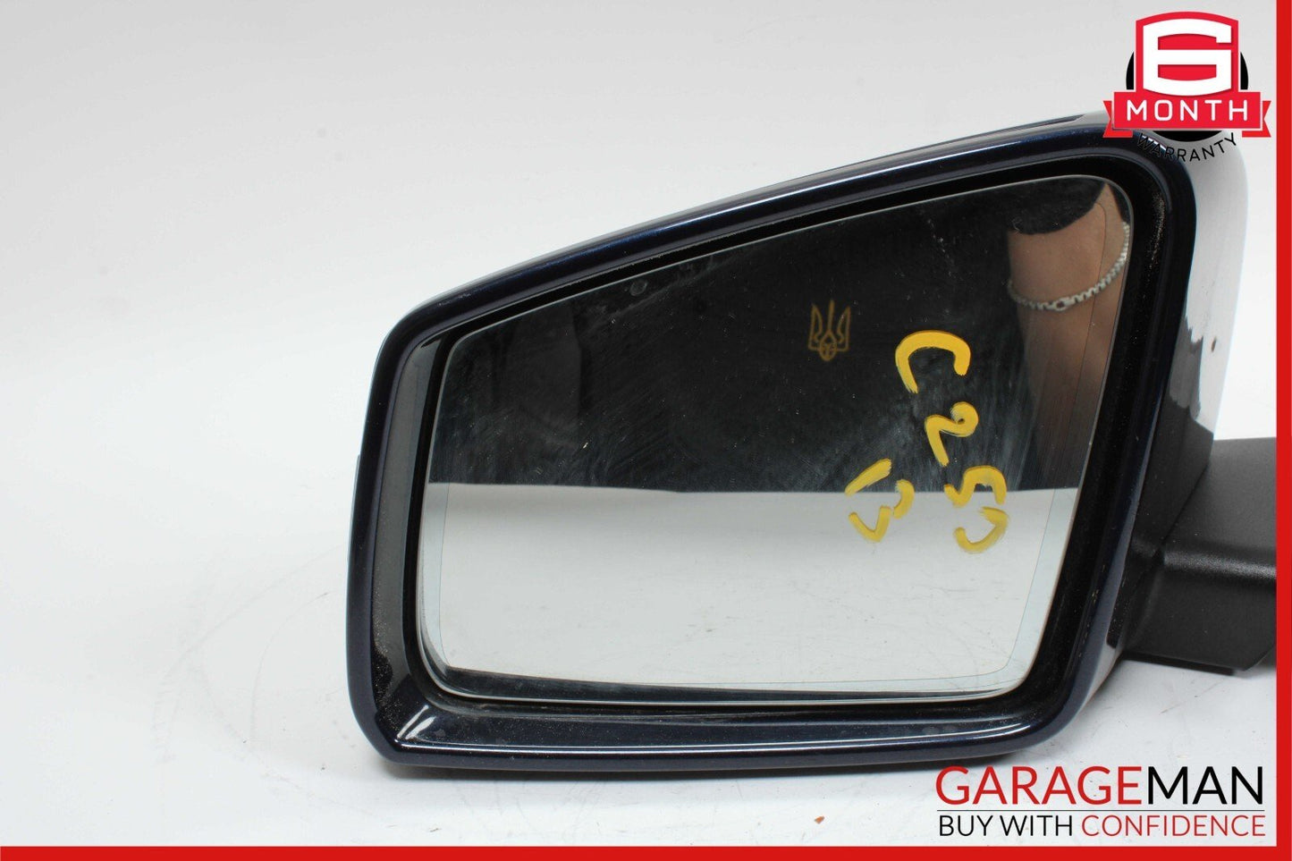 12-14 Mercedes W204 C250 C300 Front Left Driver Side Mirror Rear View Door OEM