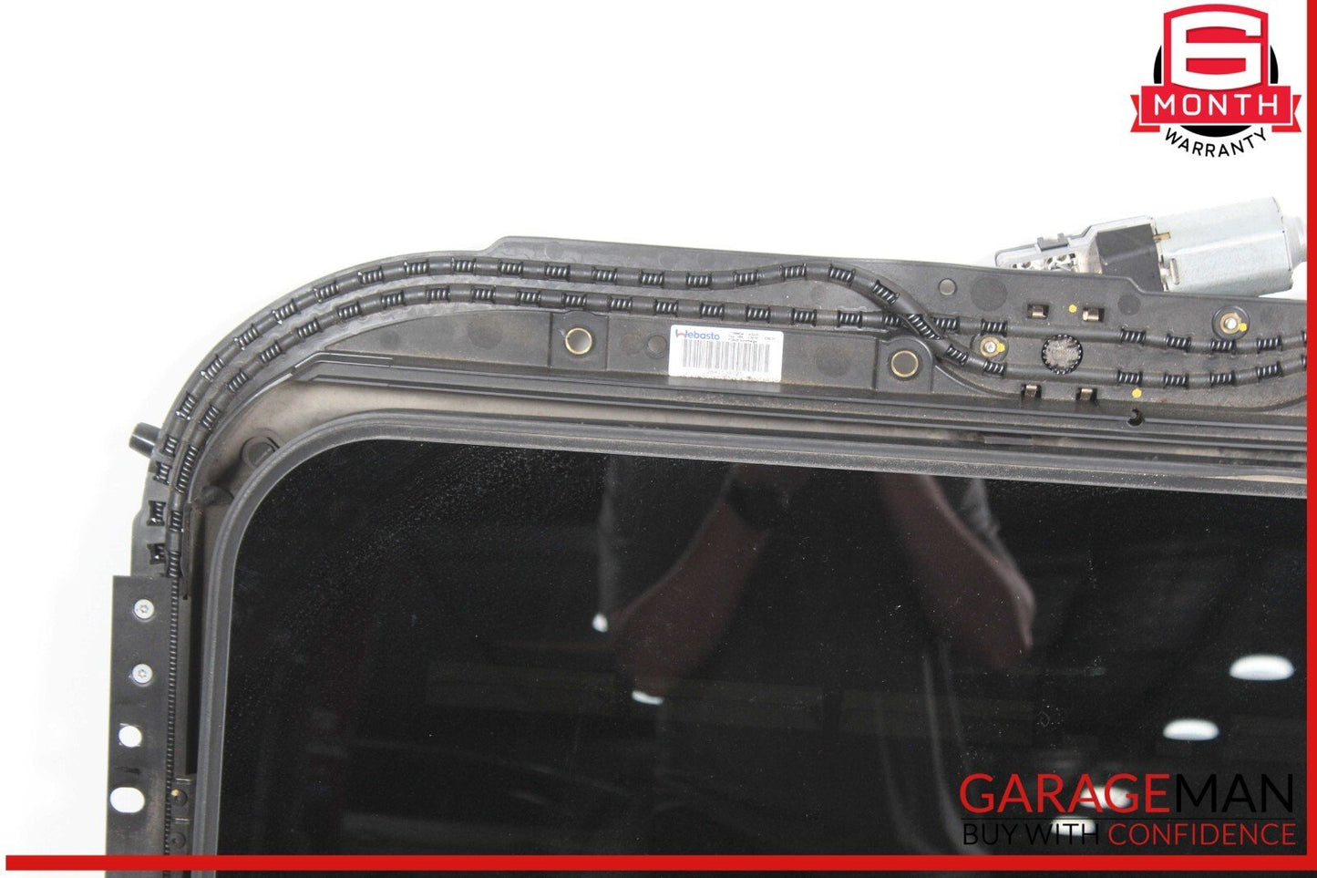 11-18 Porsche Cayenne 958 Top Roof Sun Roof Sunroof Glass Motor Frame Panel Assy