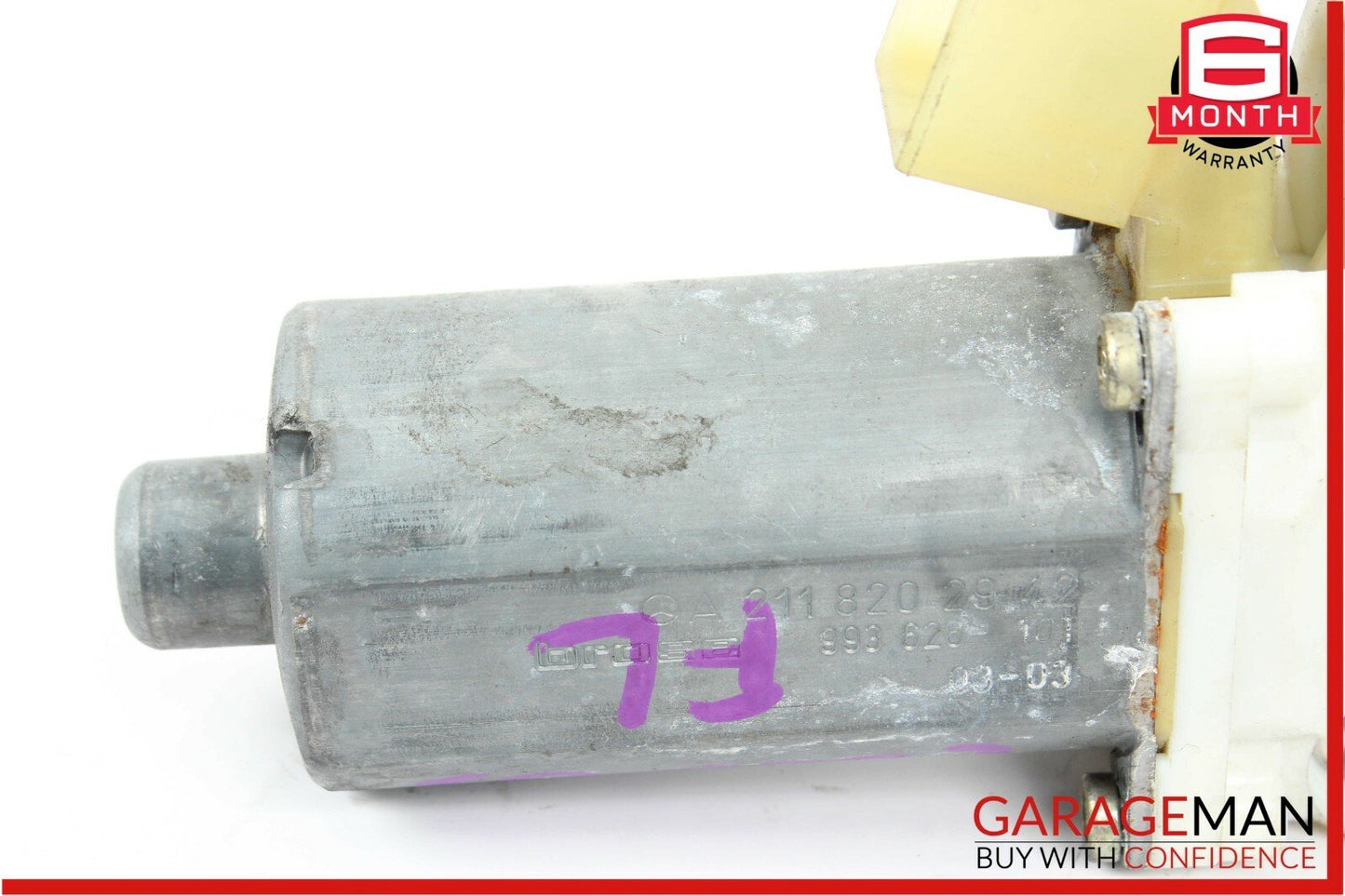 03-09 Mercedes W211 E500 E550 Front Left Driver Side Door Window Regulator Motor