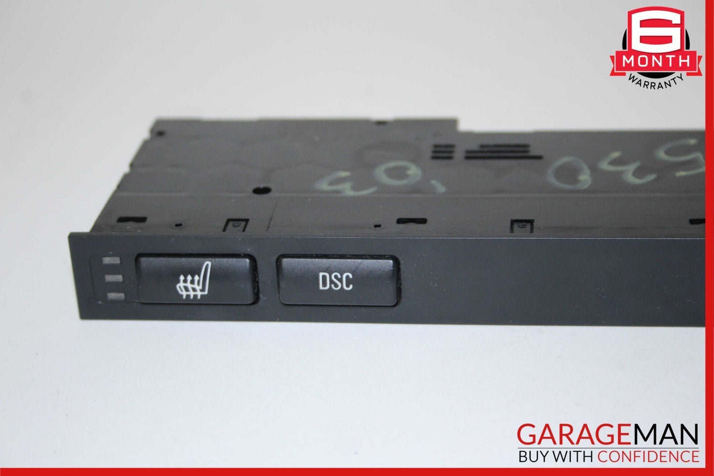 01-03 BMW E39 530i Front Seat Headet Switch Control Module Unit 61318373772 OEM