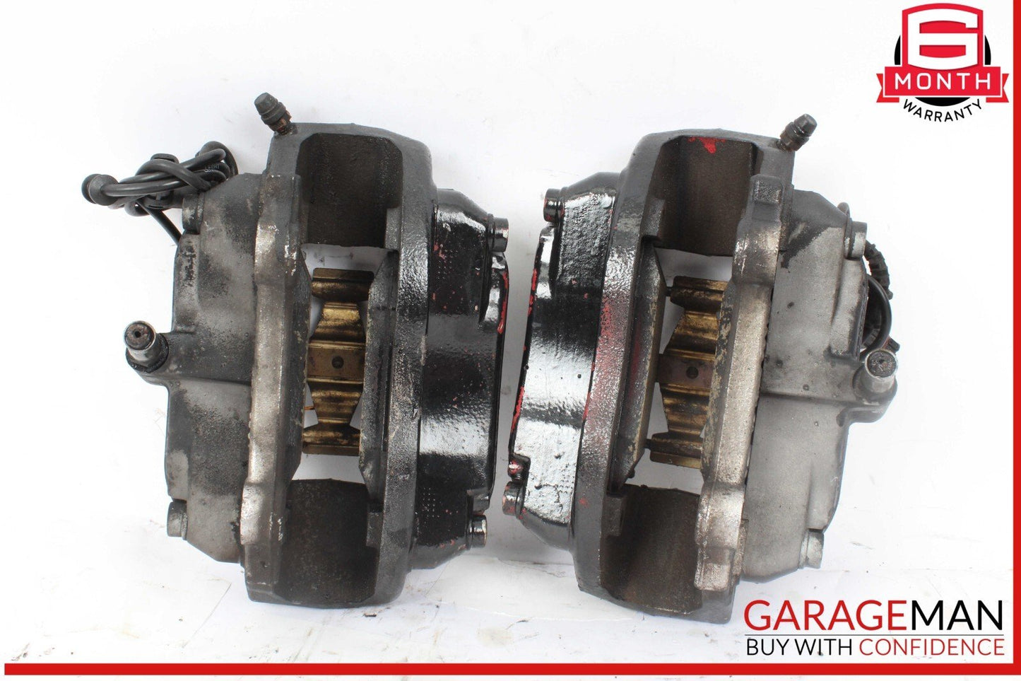 03-06 Mercedes R230 SL500 Brake Caliper Calipers Front Left & Right Set OEM