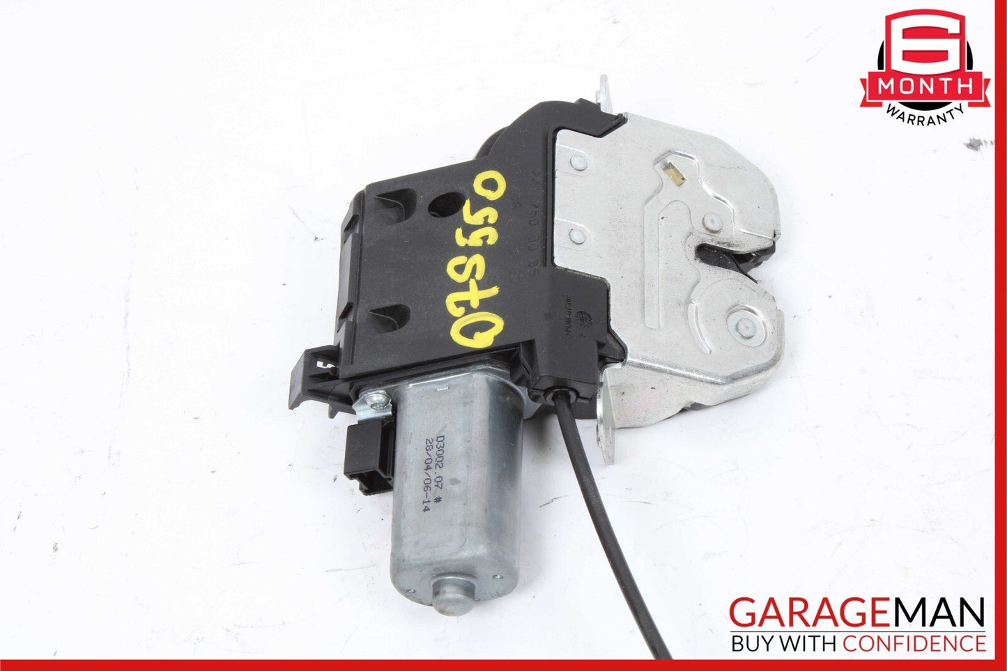 07-14 Mercedes W221 S550 CL600 Rear Trunk Lid Lock Latch Actuator w/ Handle Assy