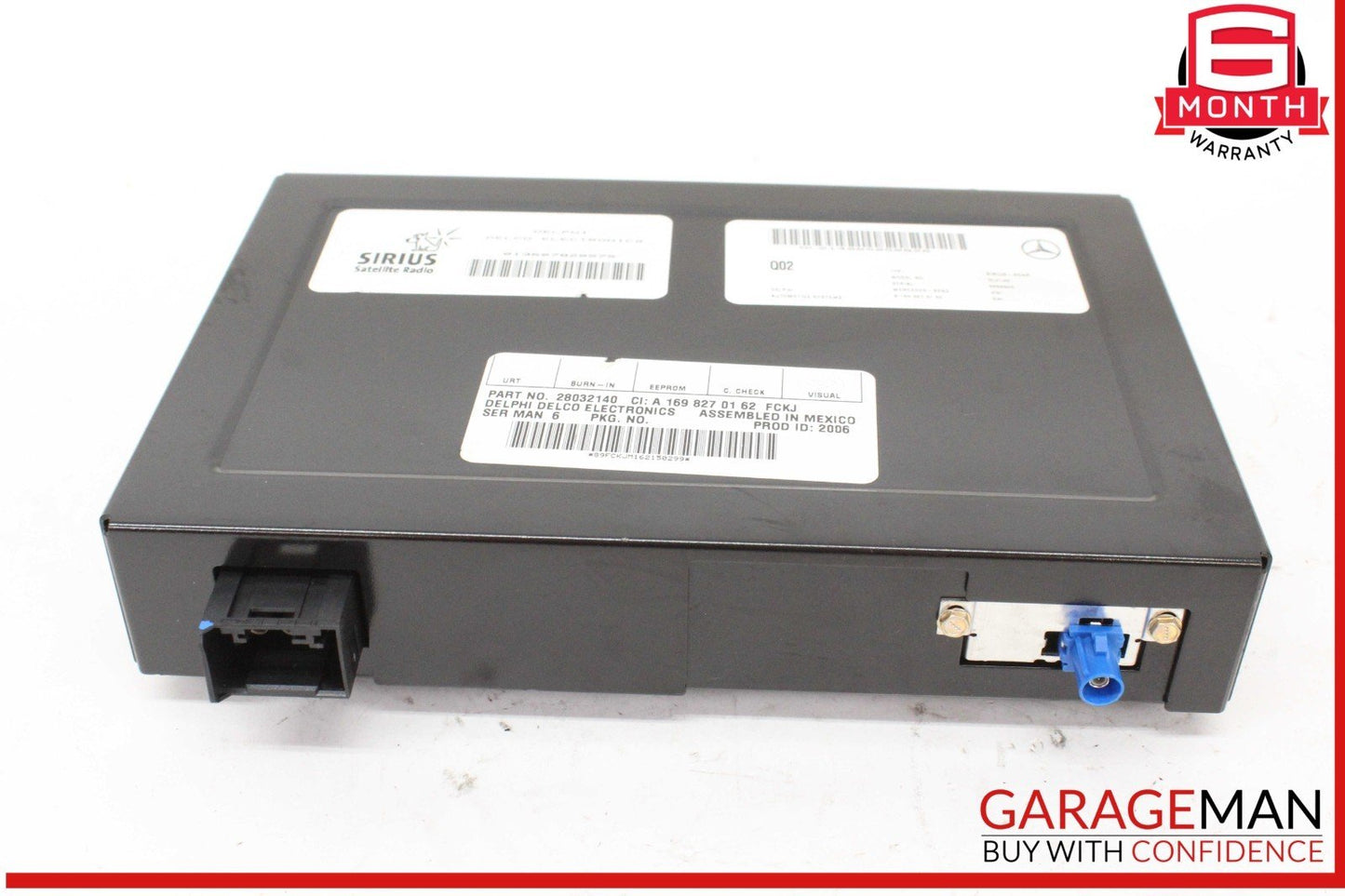 03-09 Mercedes W211 E350 GL450 Sirius Satellite Radio Receiver 1698270162 OEM