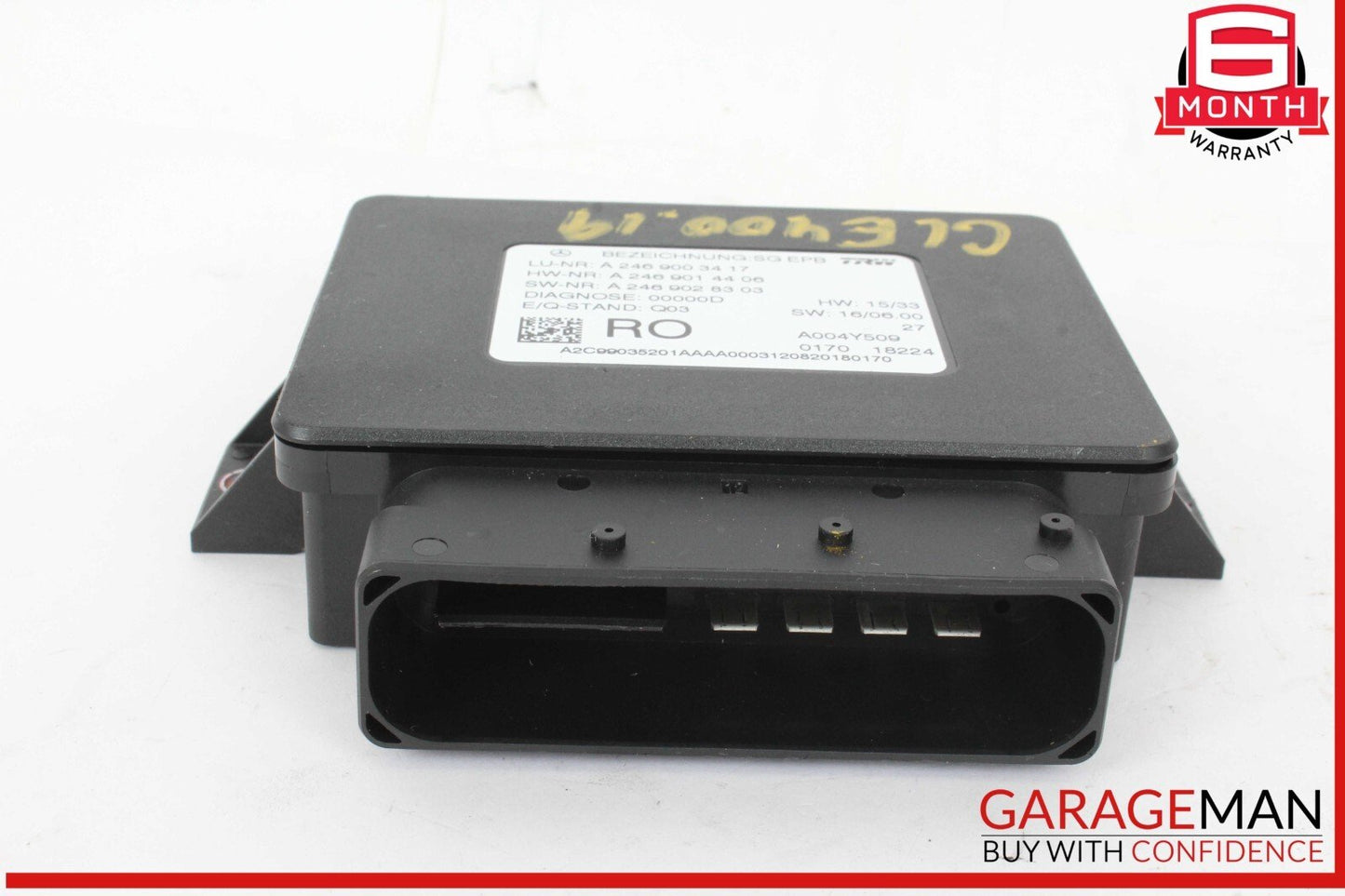 16-19 Mercedes W166 GLE400 Park Parking Brake Assist Control Module Unit OEM