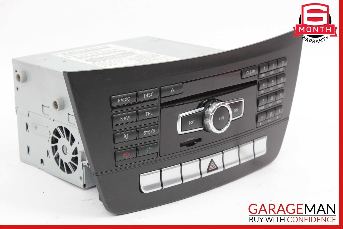12-14 Mercedes W204 C250 C350 Navigation Comand Head Unit DVD CD Audio Player