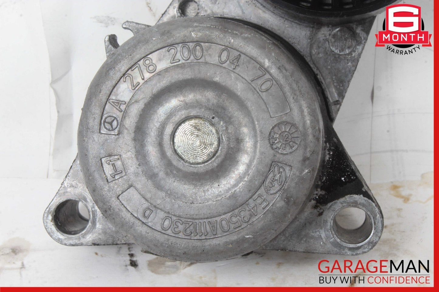 11-20 Mercedes X166 GL450 CLS63 AMG Belt Tensioner Lever Pulley 2782000470 OEM