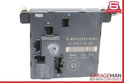 03-09 Mercedes W211 E350 E500 E550 Rear Right Side Door Control Module Unit