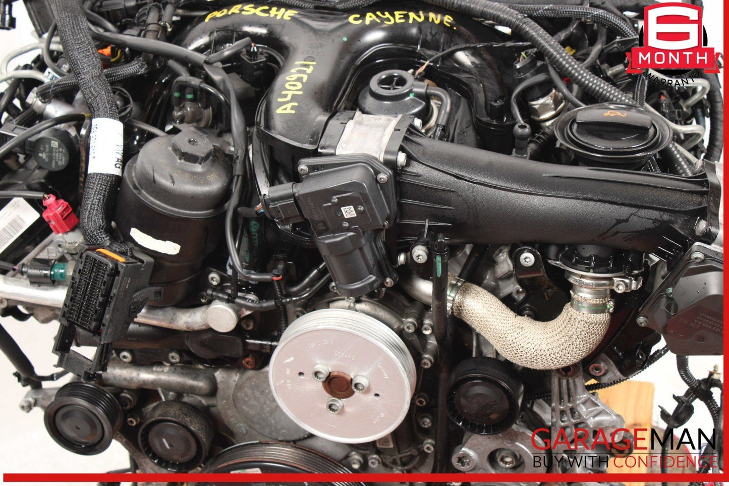 11-18 Porsche Cayenne 958 3.0L Engine Motor Block Assembly AWD OEM 174k