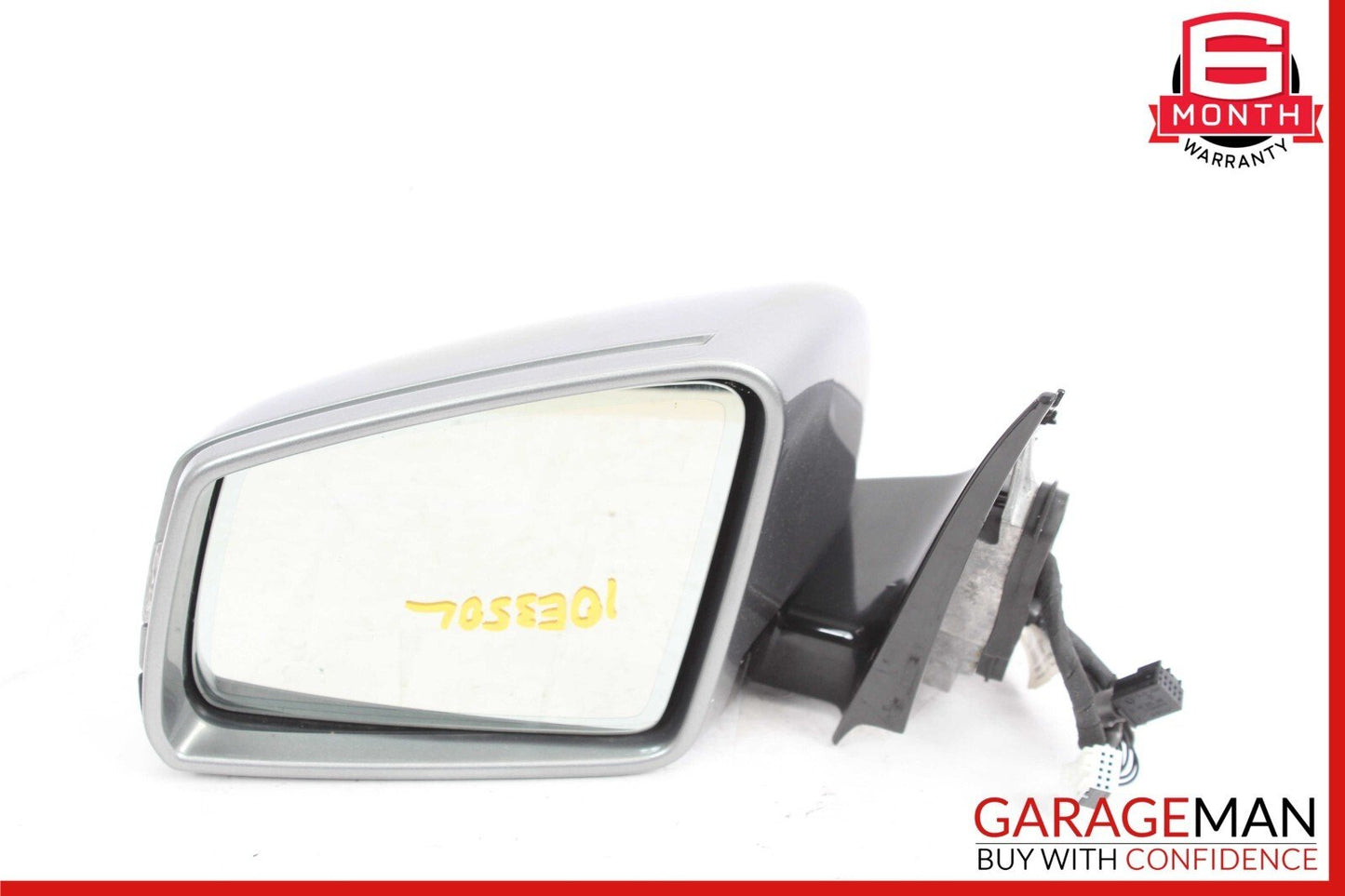 10-13 Mercedes W212 E550 Front Left Driver Side Door Rear View Mirror Silver