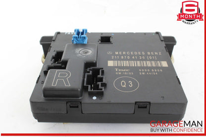 03-09 Mercedes W211 E63 AMG E550 Rear Right Side Door Control Module Unit OEM