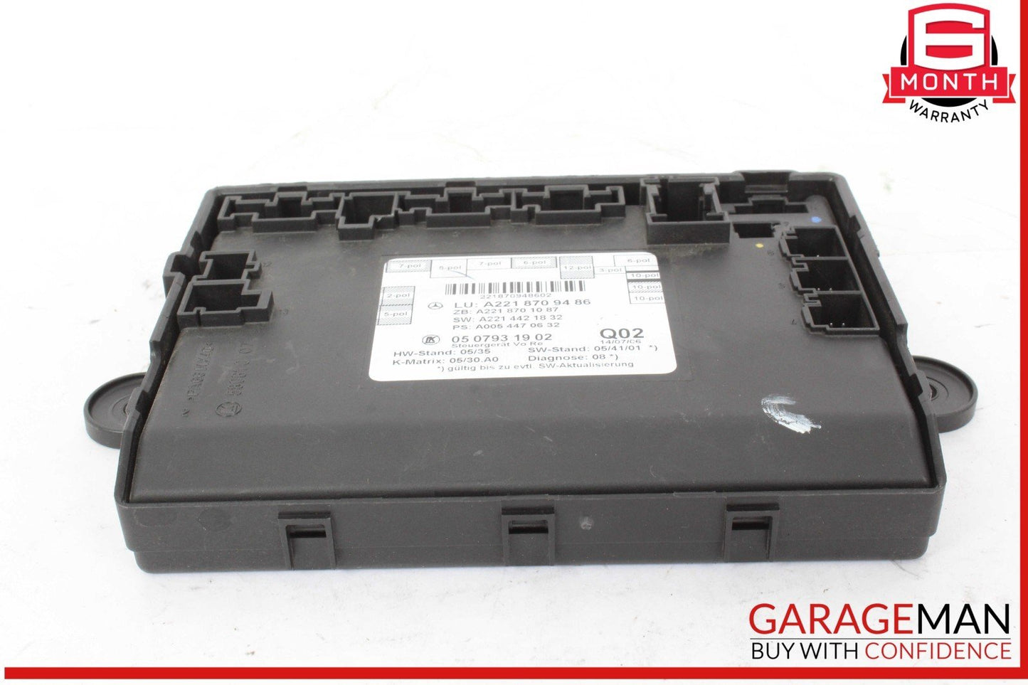 07-13 Mercedes W221 S550 S400 Rear Right or Left Side Door Control Module OEM
