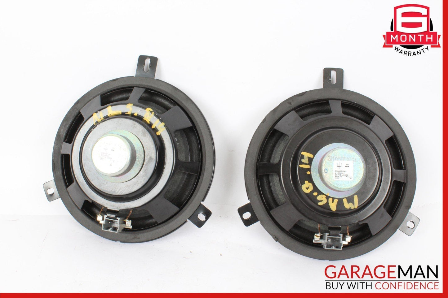 14-17 Maserati Quattroporte Front or Rear Side Door Audio Sound Speaker Set OEM