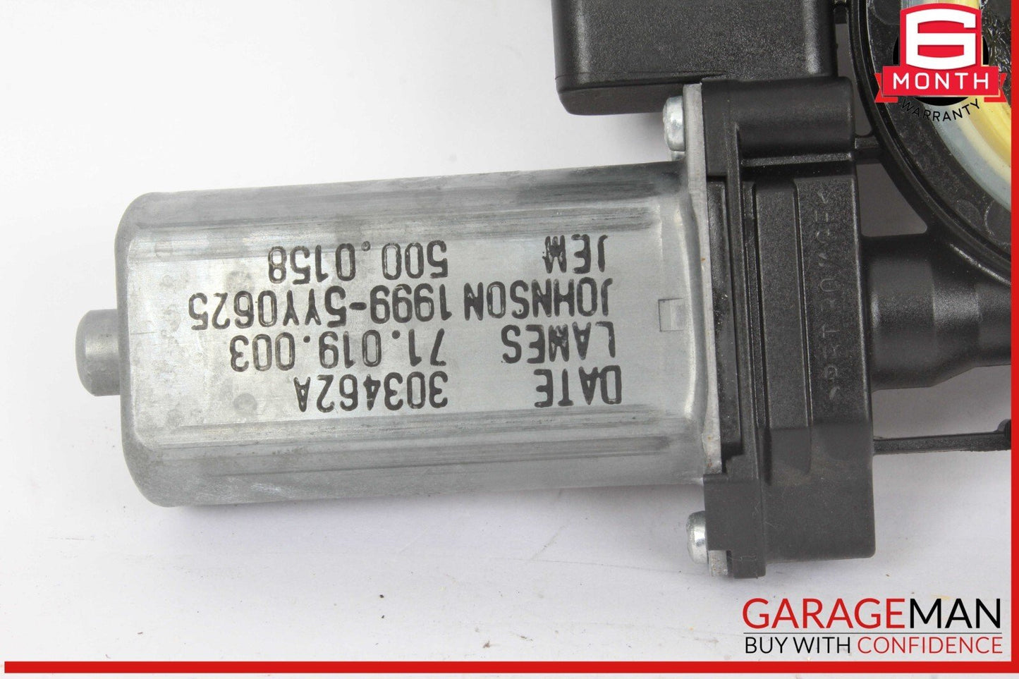 16-22 BMW X1 Rear Left Driver Side Window Regulator Motor 5000158 OEM