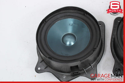 07-09 Mercedes W221 S550 S600 S63 AMG Rear Door Audio Sound Speaker Set of 2 Pc