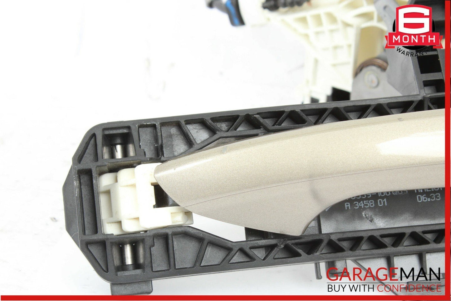 08-11 Mercedes W204 C300 Front Right Exterior Door Handle w/ Door Actuator Beige